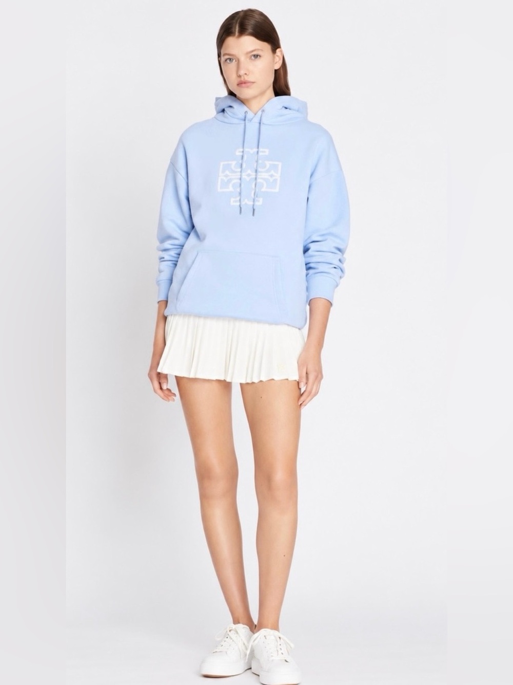 NWOT Tory Burch Heavy French Terry Logo
Hoodie Sz S